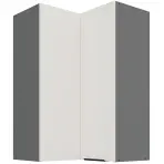 Konyhaszekrény Aria-WH/ANT anti fingerprint 60X60 GN-90 2F (90°)