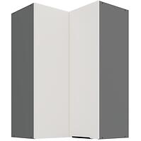 Konyhaszekrény Aria-WH/ANT anti fingerprint 60X60 GN-90 2F (90°)