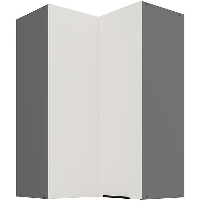 Konyhaszekrény Aria-WH/ANT anti fingerprint 60X60 GN-90 2F (90°)