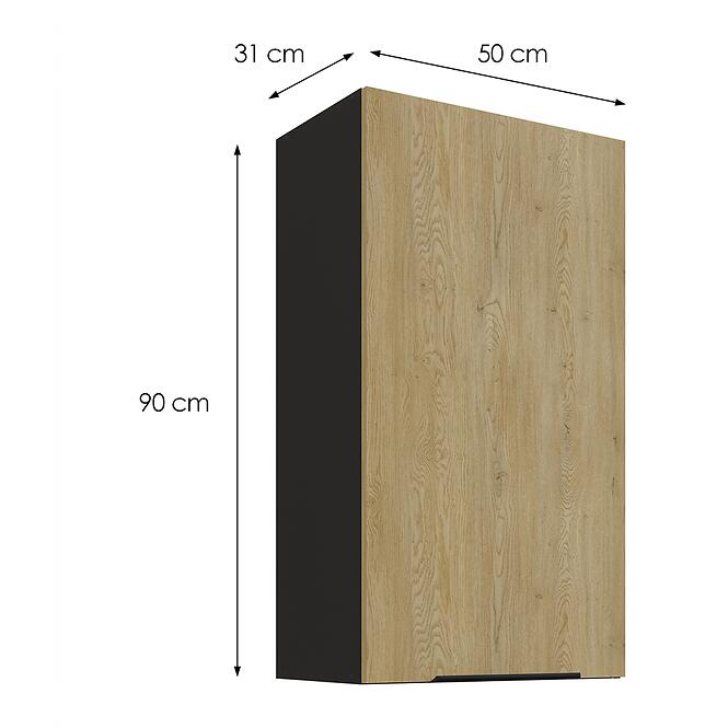 Konyhaszekrény Cremona BL 50G-90 1F