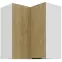 Konyhaszekrény Cremona WH 60X60 GN-90 2F (90°)