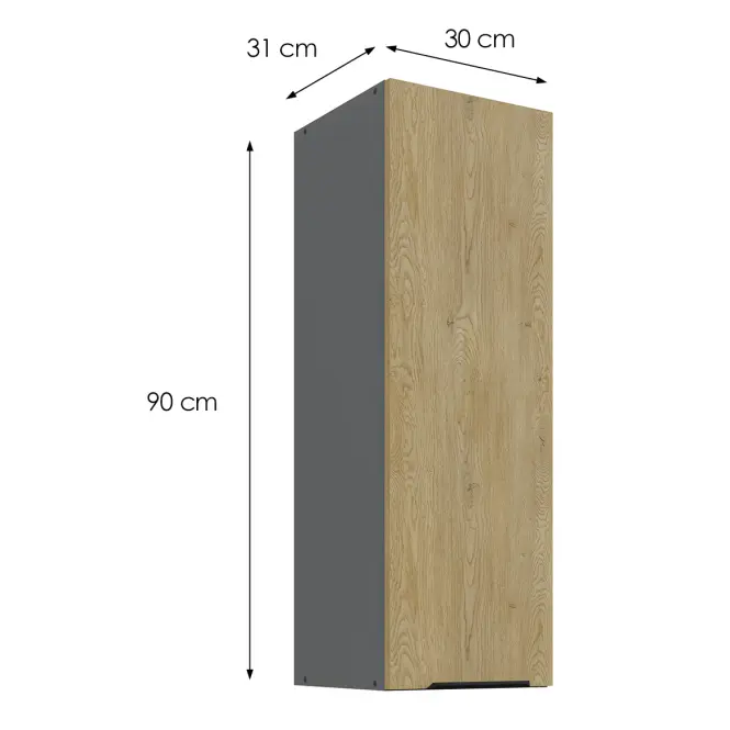 Konyhaszekrény Cremona ANT 30G-90 1F