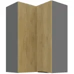 Konyhaszekrény Cremona ANT 60X60 GN-90 2F (90°)