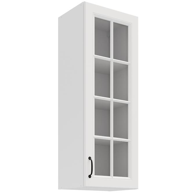 Konyhaszekrény Stilo matt fehér/fehér 40GS-108 1F