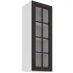 Konyhaszekrény Stilo matt grafit/fehér 40GS-108 1F