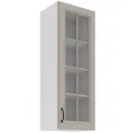 Konyhaszekrény Stilo claygrey/fehér 40GS-108 1F