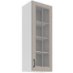 Konyhaszekrény Stilo claygrey/fehér 40GS-108 1F