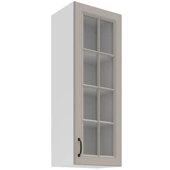 Konyhaszekrény Stilo claygrey/fehér 40GS-108 1F