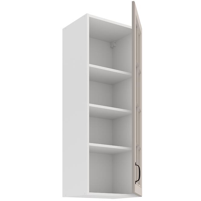 Konyhaszekrény Stilo claygrey/fehér 40GS-108 1F,2
