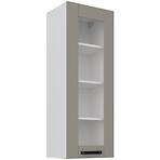 Konyhaszekrény Luna claygrey/fehér 40GS-108 1F