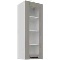Konyhaszekrény Luna claygrey/fehér 40GS-108 1F