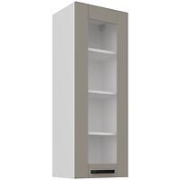 Konyhaszekrény Luna claygrey/fehér 40GS-108 1F