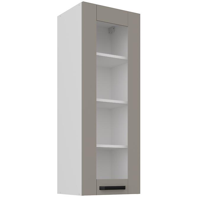 Konyhaszekrény Luna claygrey/fehér 40GS-108 1F
