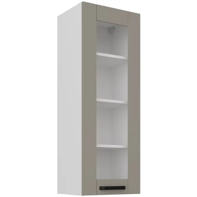 Konyhaszekrény Luna claygrey/fehér 40GS-108 1F