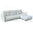 Sarokgarnitúra szett Giovanni 2R-LC Perfect Harmony 80 szürke