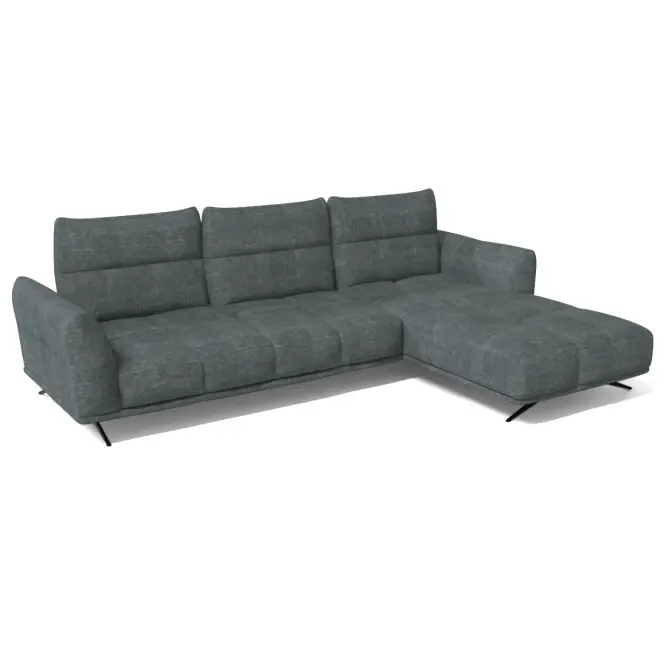 Sarokgarnitúra szett Giovanni 2R-LC Perfect Harmony 90 sötét szürke