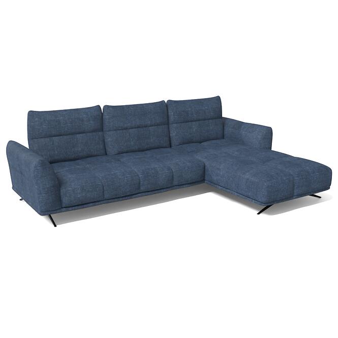 Sarokgarnitúra szett Giovanni 2R-LC Perfect Harmony 77 sötétkék