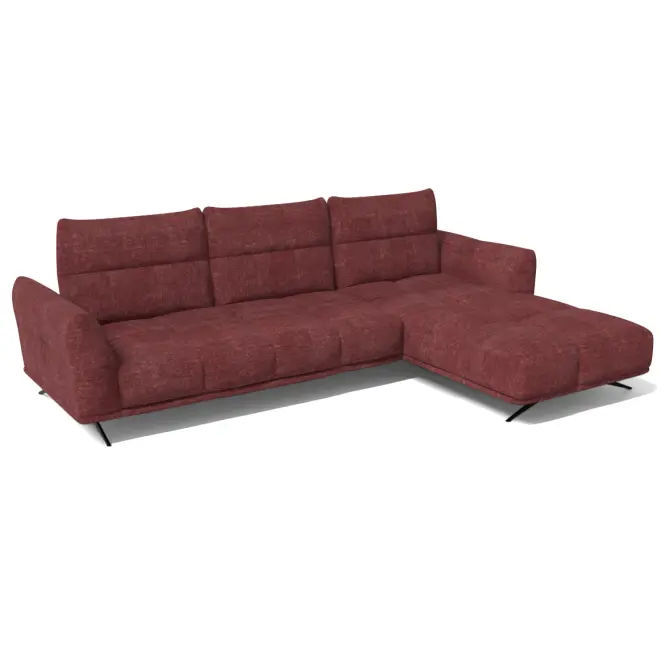 Sarokgarnitúra szett Giovanni 2R-LC Perfect Harmony 59 bordó