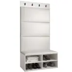 Előszobafal Miro fehér panel fehér eco