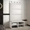 Előszobafal Miro fehér panel fehér eco,3