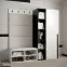 Előszobafal Miro fehér panel fehér eco,4