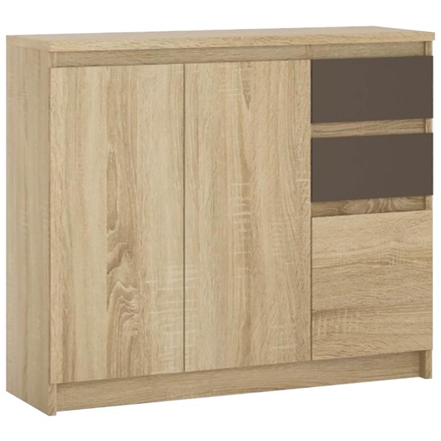 Komód Armadio A1-3D-2S sonoma/lava