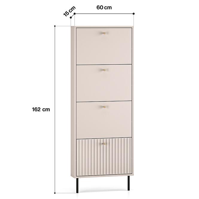 Cipősszekrény Sophie 26 Cashmere