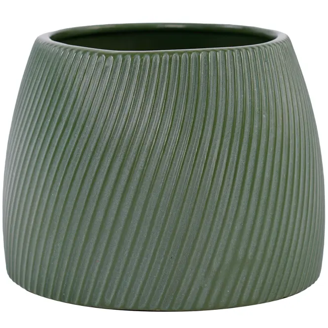 Virágcserép lc5092-a /14.5x14.5x11/zöld