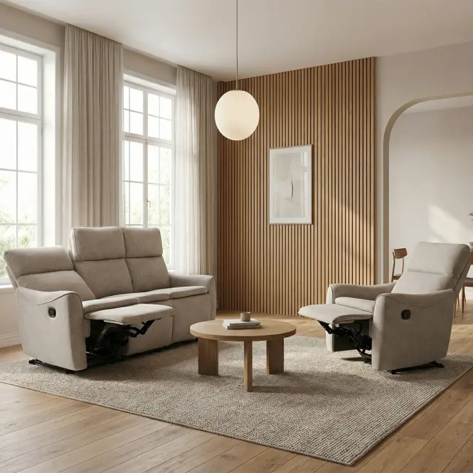 Kétfunkciós relax kanapé Belloro bézs,11