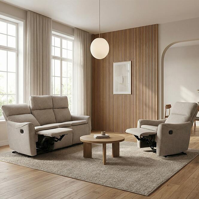 Kétfunkciós relax kanapé Belloro bézs,11