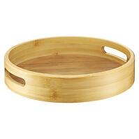 Bambusz tálca Am-Natural 29,5 cm kerek 29557