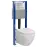 Wc készlet Desse króm 676 Vortex