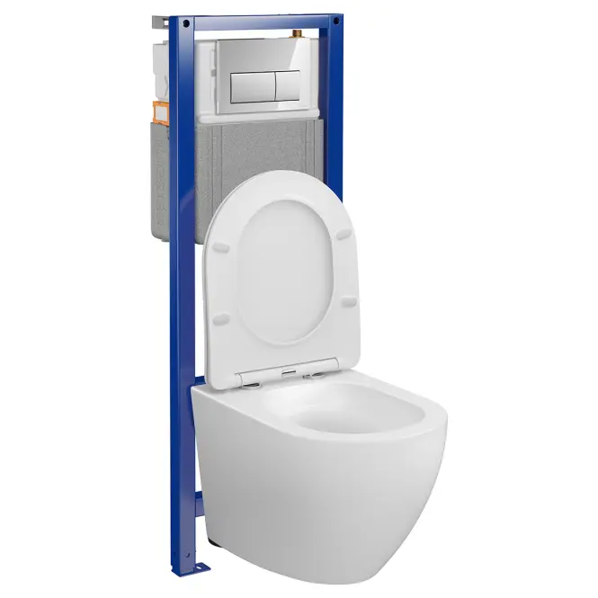 Wc készlet Desse króm 676 Vortex
