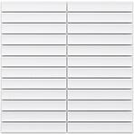 Mozaik Piano White Mat 29/29,5