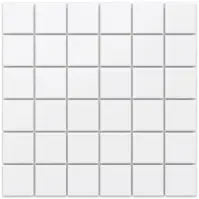 Mozaik Square White Mat 30/30