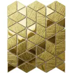 Mozaik Triangle Diamond Gold 26,3/30,3