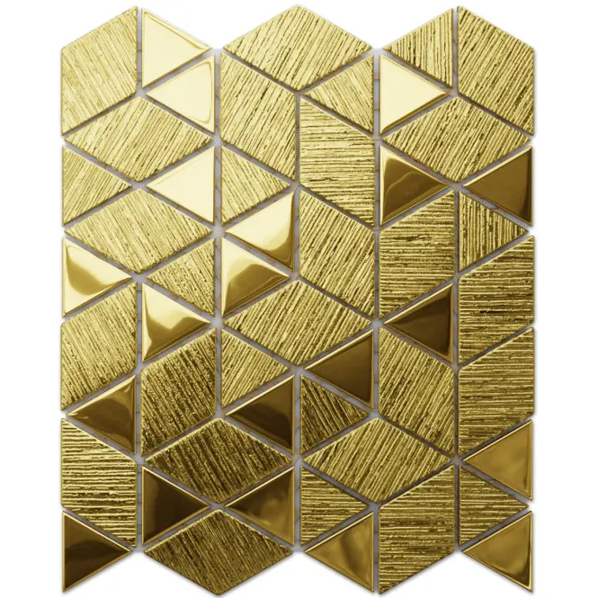 Mozaik Triangle Diamond Gold 26,3/30,3