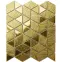 Mozaik Triangle Diamond Gold 26,3/30,3