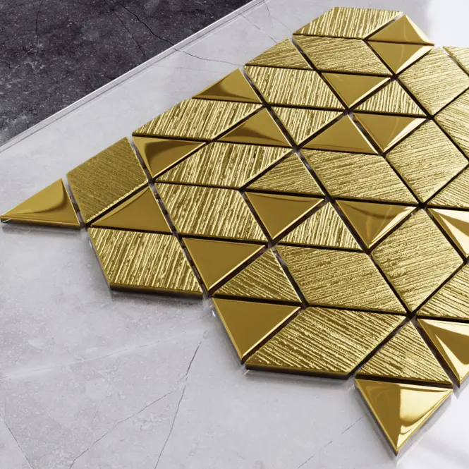 Mozaik Triangle Diamond Gold 26,3/30,3,2