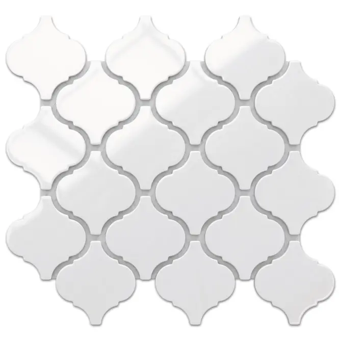 Mozaik Csempe Arabeska White 24,3/27,5