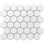 Mozaik hexagon White Mat Big 27,7/32,3