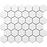 Mozaik hexagon White Mat Big 27,7/32,3