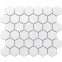 Mozaik hexagon White Mat Big 27,7/32,3