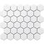 Mozaik hexagon White Mat Big 27,7/32,3