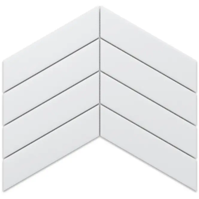 Mozaik Big Chevron White 21,5/31,6