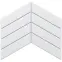 Mozaik Big Chevron White 21,5/31,6