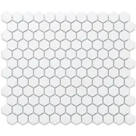 Mozaik hexagon White Mat Small 26/30