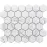 Mozaik hexagon Classic Carrara Mat 27,7/32,3
