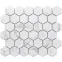 Mozaik hexagon Classic Carrara Mat 27,7/32,3