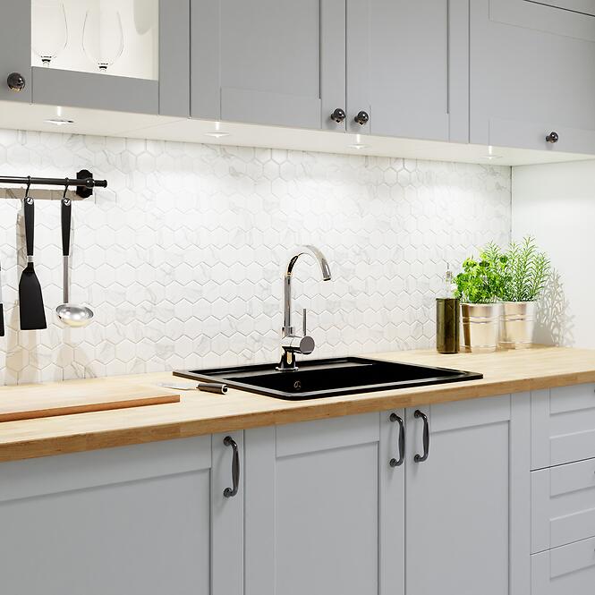 Mozaik hexagon Classic Carrara Mat 27,7/32,3